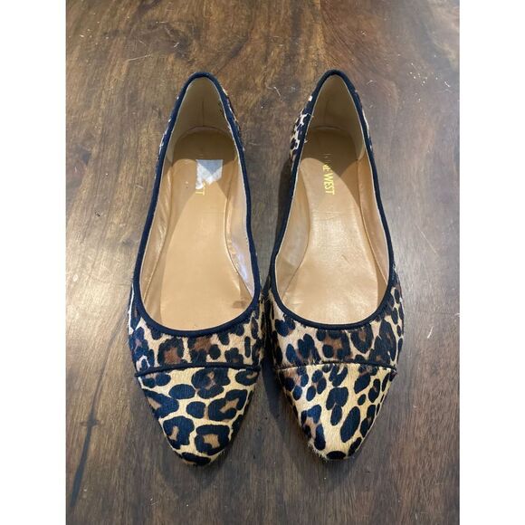 Nine West animal print pointed flats‎ - Picture 1 of 6